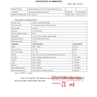 Кальций лактат